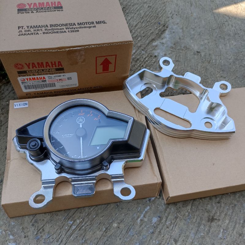 BREKET COVER KOVER PANGKON DUDUKAN CNC SPEEDOMETER SPEEDO SPIDO VIXION NEW NVL BREKET CNC SPEDO VIXI