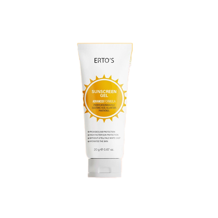 SUNSCREEN GEL - ERTO'S SUNSCREEN GEL - ERTOS SUNBLOCK