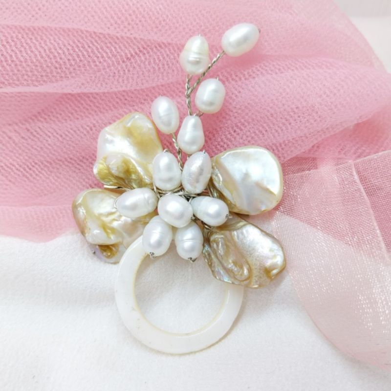 Lulu Pearl Mutiara Lombok - BM07 Bros Mutiara Air Tawar - BROS MUTIARA LOMBOK ASLI - MUTIARA LOMBOK 