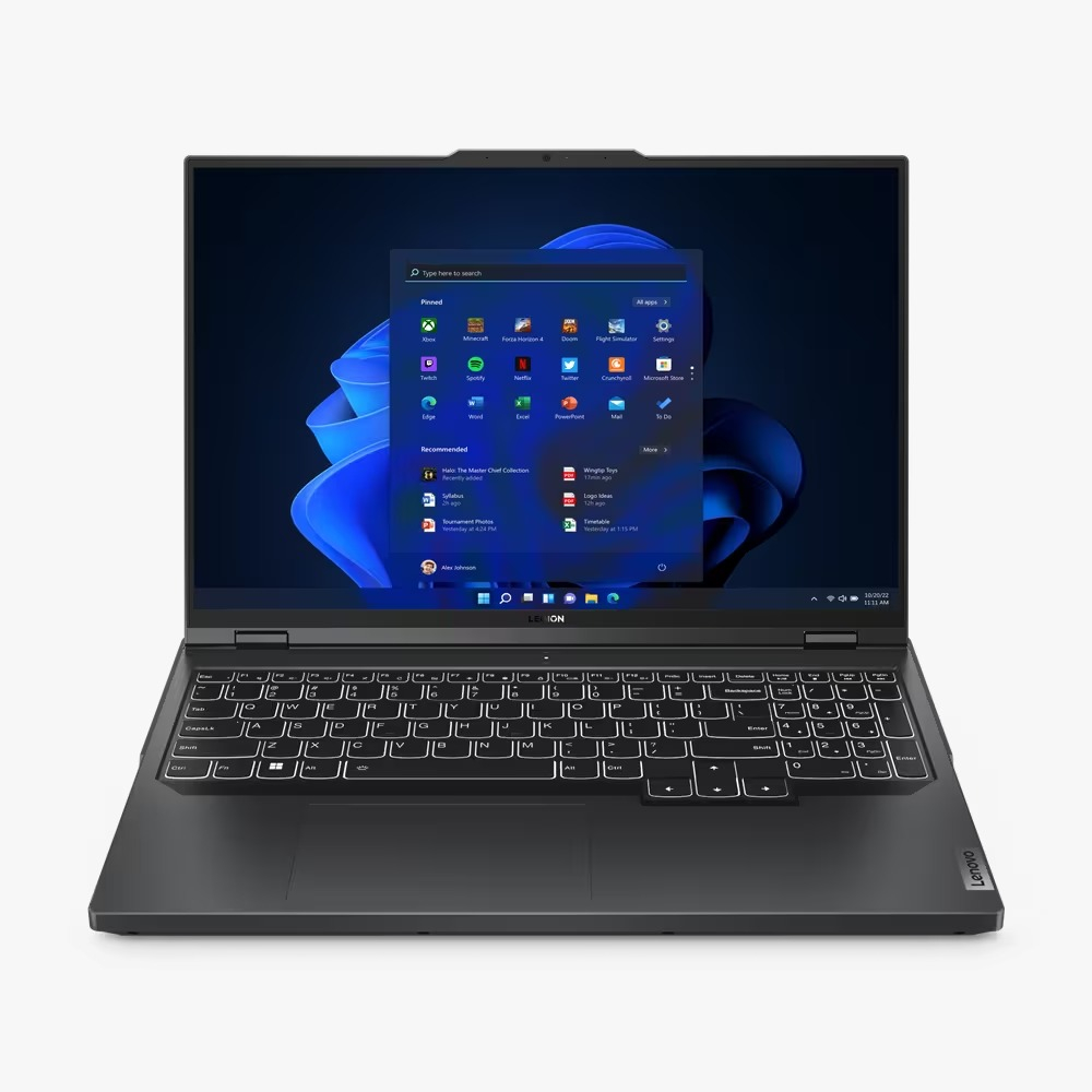 LAPTOP GAMING LENOVO LEGION 5 PRO 16ARX8 / RYZEN 7 7745HX RTX 4070 / RAM 16GB SSD 1TB / 16 INCH WQXGA IPS / WINDOWS 11 OHS - CICILAN 0%