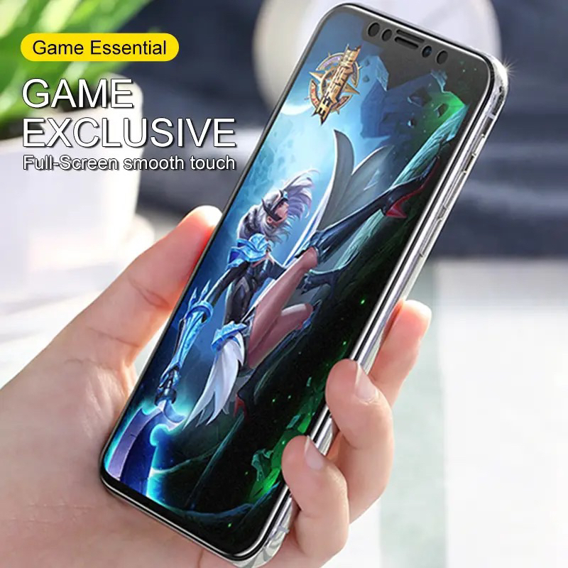 Tempered Glass Iphone Gaming Matte Anti Glare No Oil iPhone 6g 7 8+ SE XR XS 11 12 Mini 13 Pro Max 14 Plus