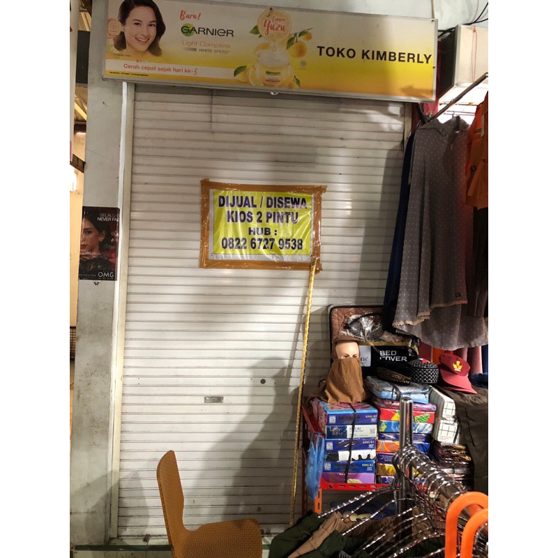 DISEWAKAN/ DIJUAL KIOS DI PAJAK SEI SIKAMBING MEDAN