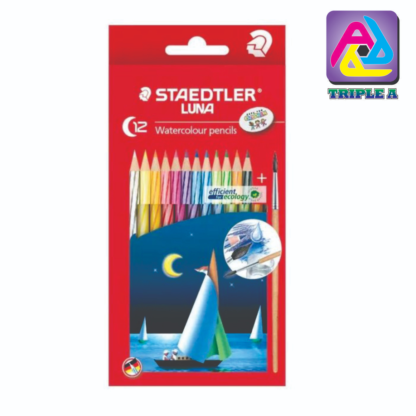 

Pensil Warna Staedtler Luna Aquarel Panjang Water Colour