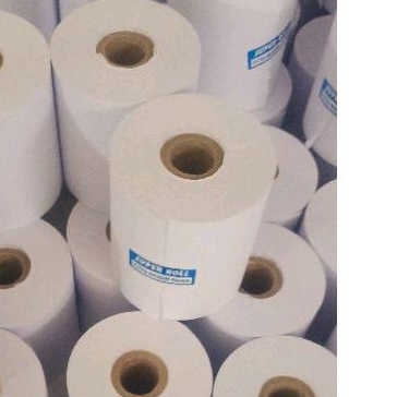 

Kertas kasir hvs 1ply ukuran 75x65 paket 1pak isi 10roll