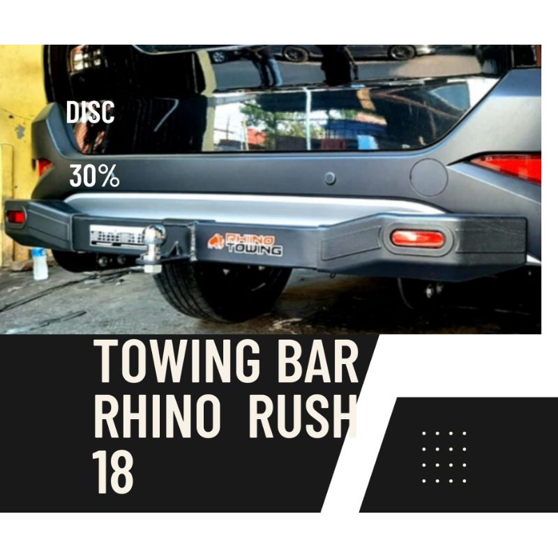 TRRA - TOWING BAR RHINO AVANZA 19 TOYOTA RUSH 18