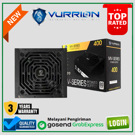POWER SUPPLY / PSU / ATX PSU - VURRION MV SERIES 400
