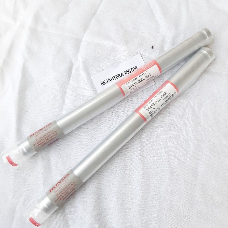 AS SHOCK DEPAN 1 SET PIPE COMP FR FORK BEAT ESP SCOOPY ESP 51410-KZL-842