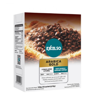 

Excelso Arabica Gold Kopi Instan Box Isi 10 Sachet