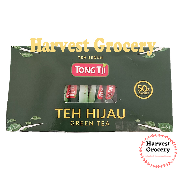 

Tong Tji Teh Bubuk Seduh Teh Hijau / Green Tea 10 Sachet x 50 Gram
