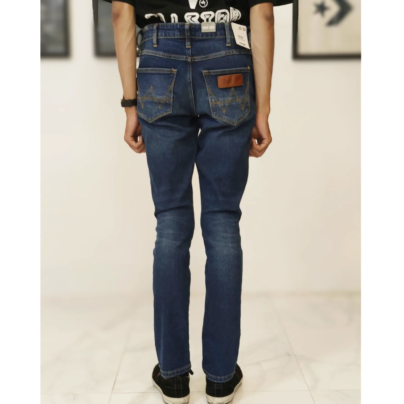 Wrangler Vegas Skinny Tapered Dark Blue