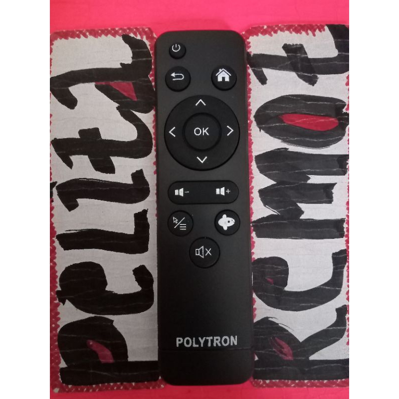 Remote control STB Polytron Android MOLA TV B ORIGINAL TERLENGKAP