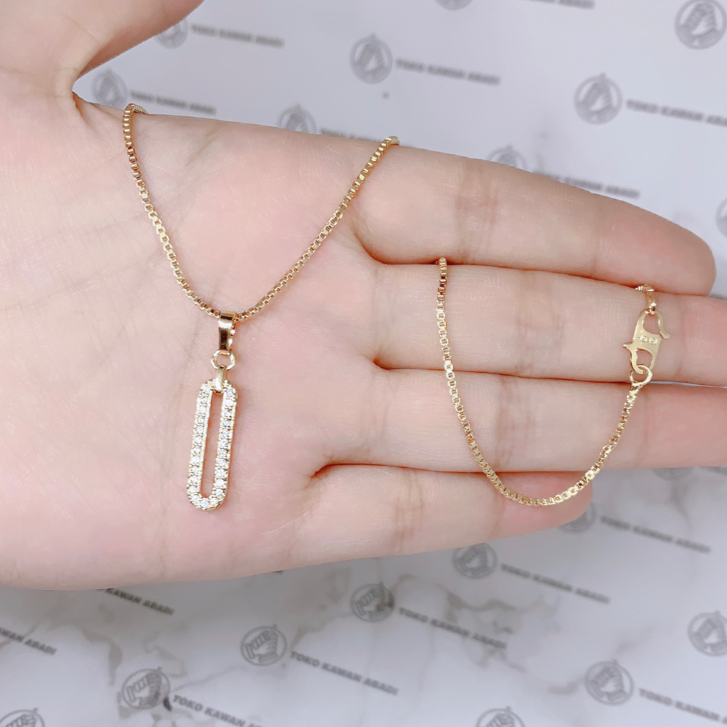 Xuping Gold Kalung Perhiasan Fashion Wanita Liontin Bali *39