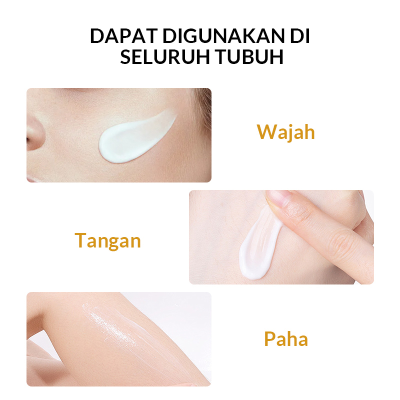 BIOAQUA Vitamin E Emulsion Indonesia / 100ml / Tender And Moisturizing / Tekstur Yang Menyegarkan Dan Tidak Berminyak / Emulsi Pencerah Kulit Dalam 4 Minggu / Brightening Mencerahkan / Skincare Face Body Care Lotion / Treatment Perawatan Wajah Badan Tubuh