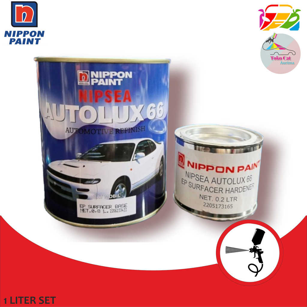 CAT DASAR EPOXY PRIMER AUTOLUX66 NOPPON PAINT 1KG ORIGINAL