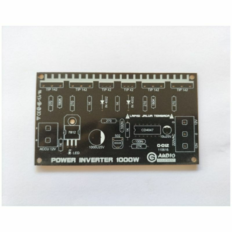 PCB Biasa Power Inverter 1000WATT G-012
