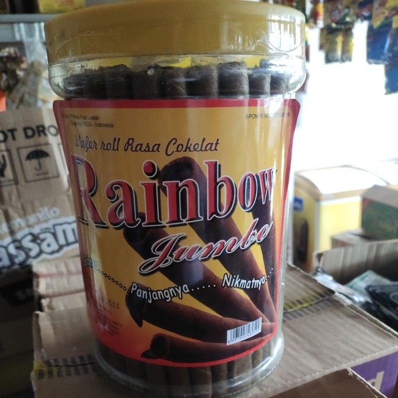 

Rainbow wafer Roll 620g