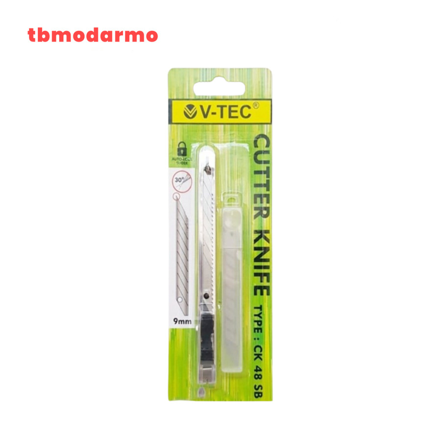 

TBMO V-TEC CUTTER TYPE KNIFE CK-48SB (30 DEGREE) VCT0848#48SB GMP