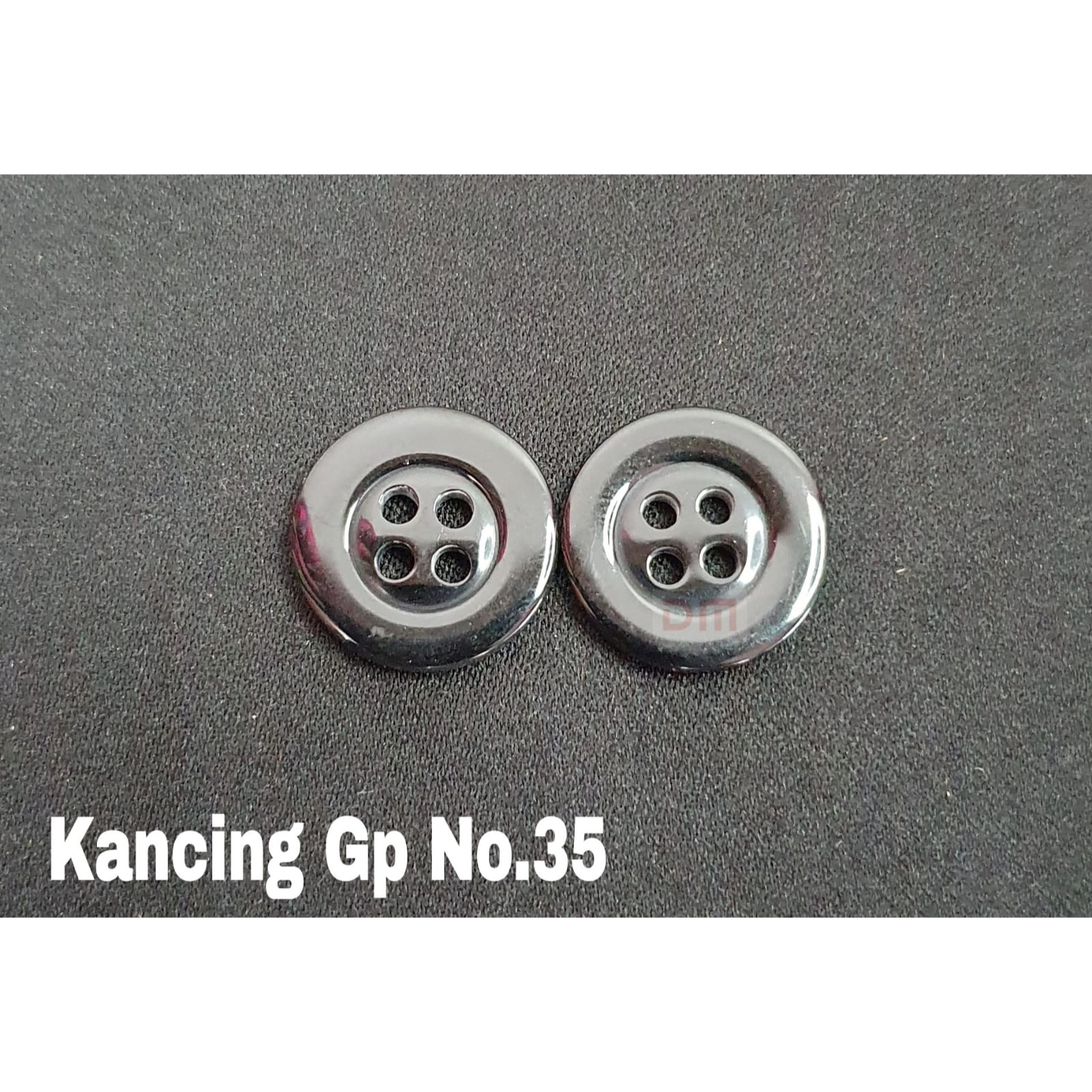 Kancing Jas/ Blazer Warna lubang empat #35