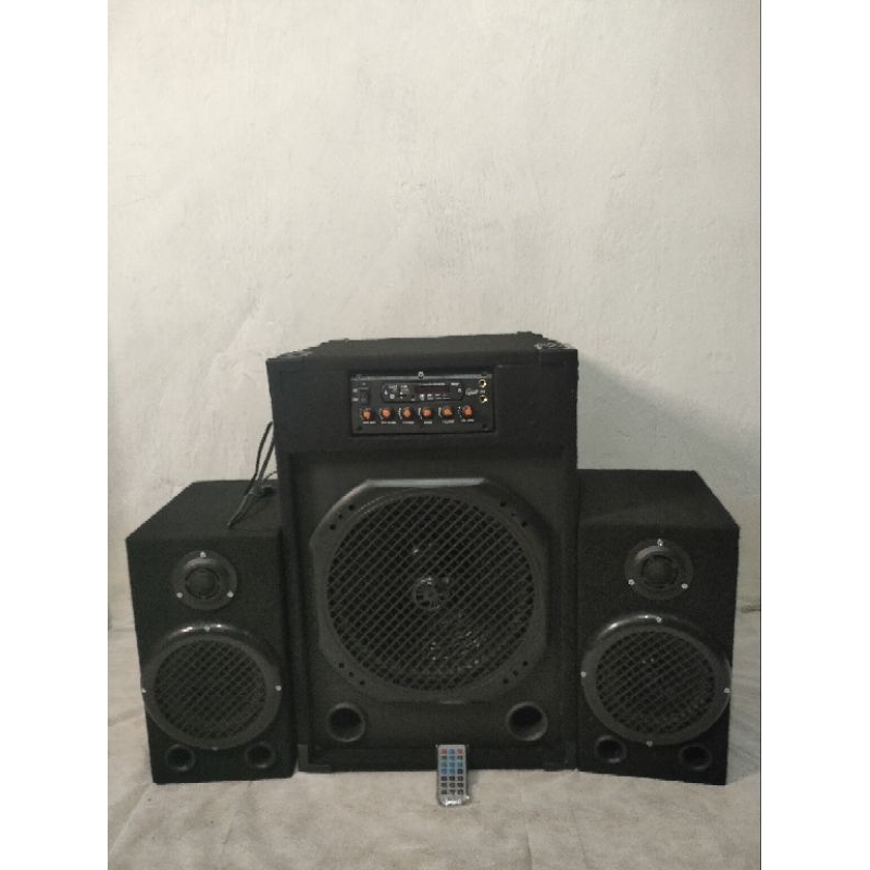 SPEAKER AKTIF 12 INCH DAN 6 INCH SUBWOOFER  ( PAKET HEMAT )