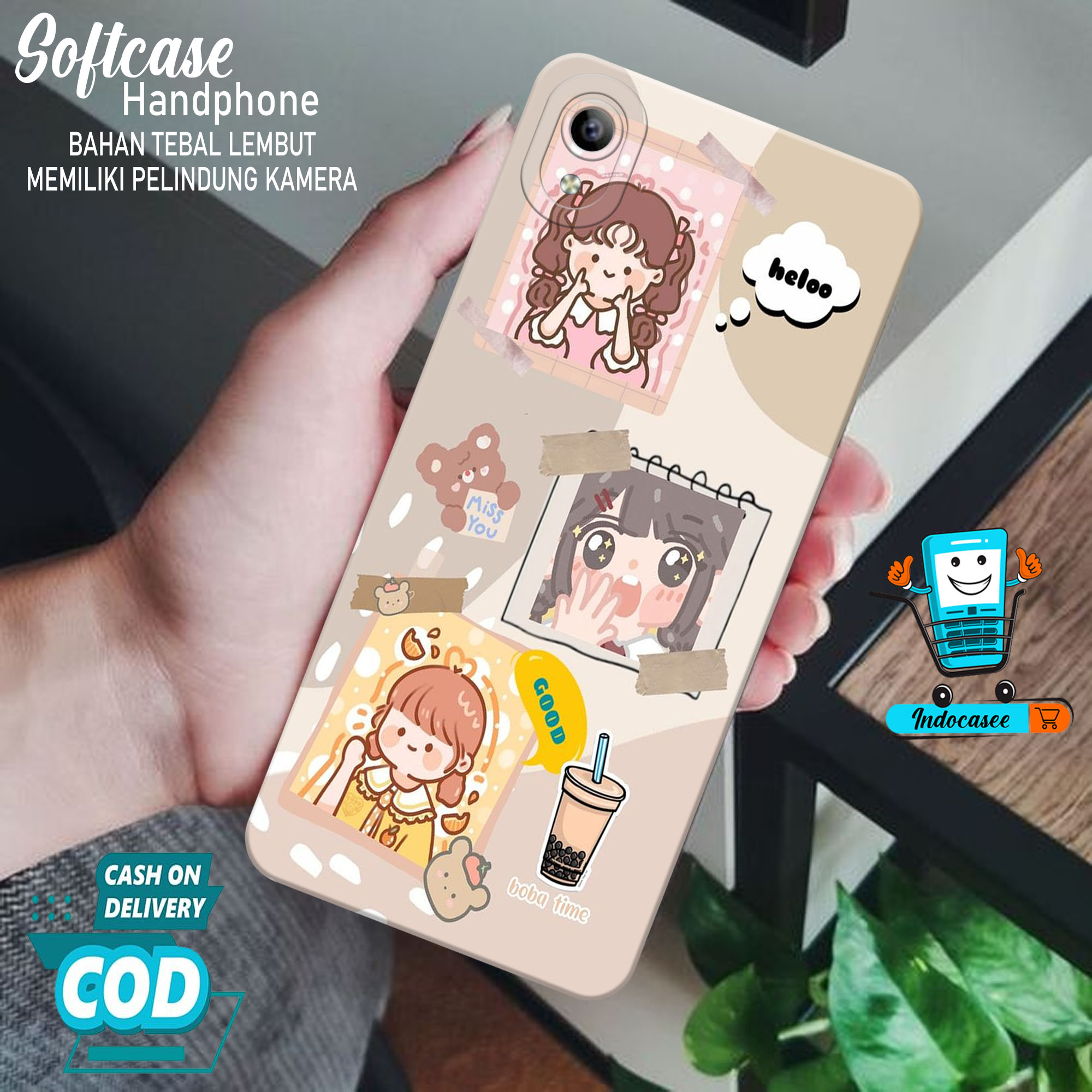 Case Hp Softcase Vivo Y91C/Y1S Case Hp Vivo Y91C/Y1S Silikon Hp Vivo Y91C/Y1S Casing Vivo Y91C/Y1S M