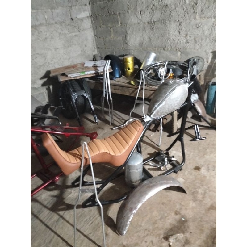 Rangka chopper bahan/rangka chopper pullset/rangka chobek/chopy cup