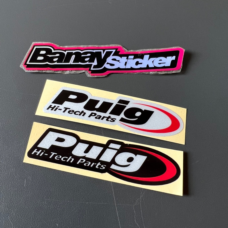 Sticker PUIG Stiker Windshield Princutt