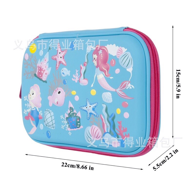 Kotak Pensil 3D Pencil Case MIRIP SMIGGLE Lookalike KB PG TK SD HardTop Organizer Lucu Tepak Alat Tulis