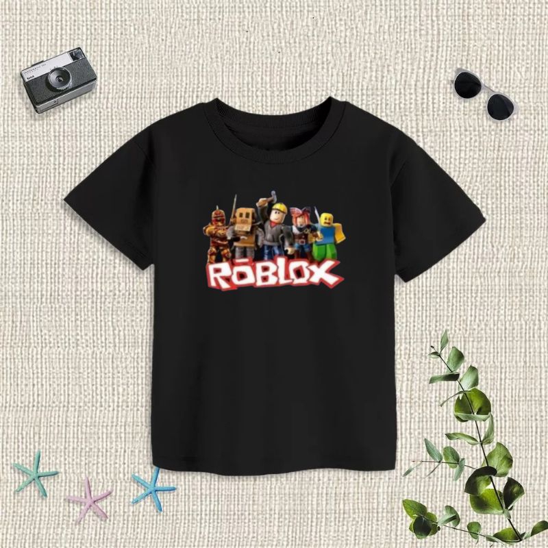 Kaos Anak Gambar robloxx ( 2 - 13 thn ) Bisa Untuk Cewek/Cowok