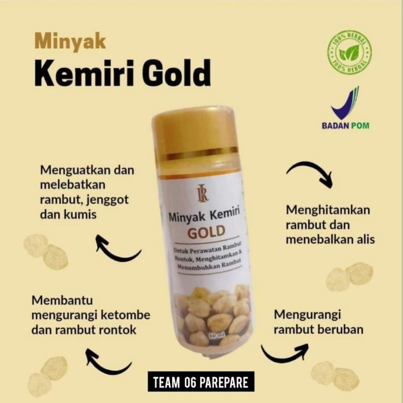 MINYAK KEMIRI GODL#minyakrambut#minyakalami#amanbayi