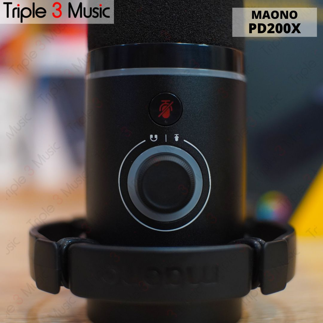 Maono PD200 PD200X RGB Microphone Mic Dynamic USB &amp; XLR Podcast broadcast