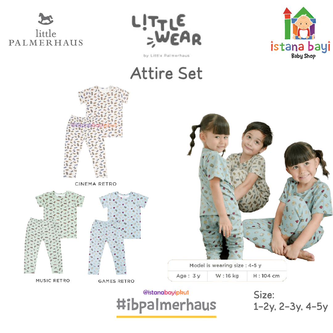 Little palmerhaus attire set - little wear ATTIRE set / Setelan anak 1-5 Tahun