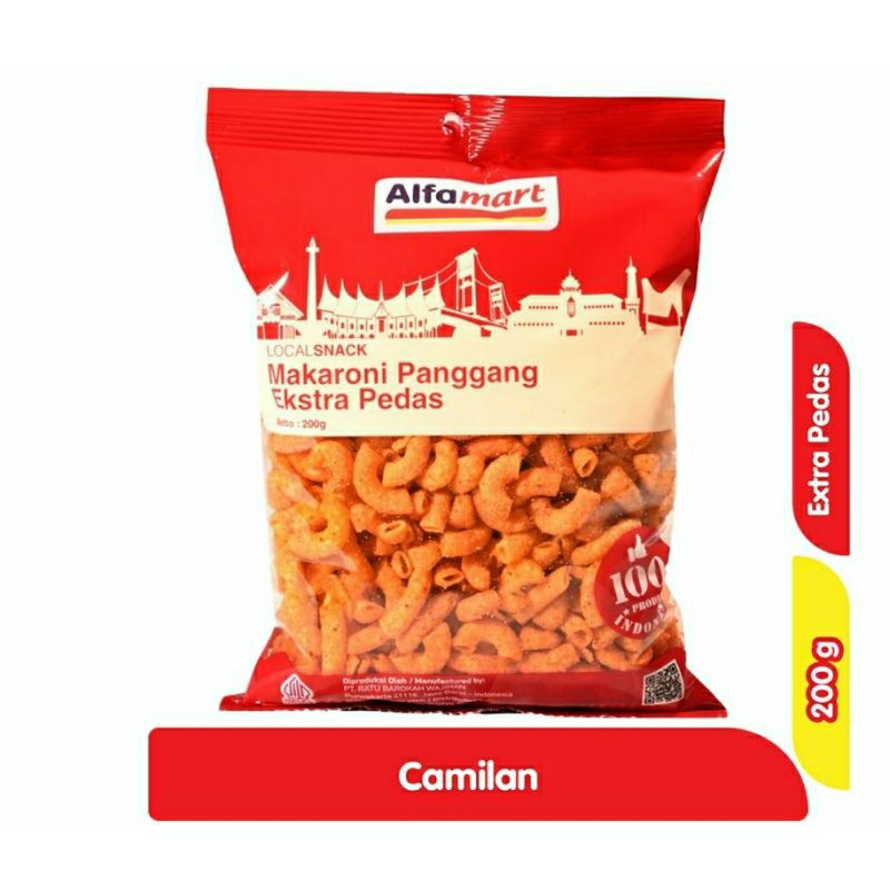 

Alfamart Makaroni Extra Pedas 200 gr