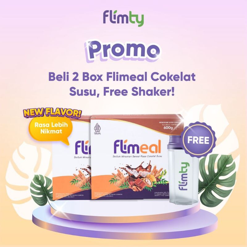 Flimty meal 4 box - coklat susu