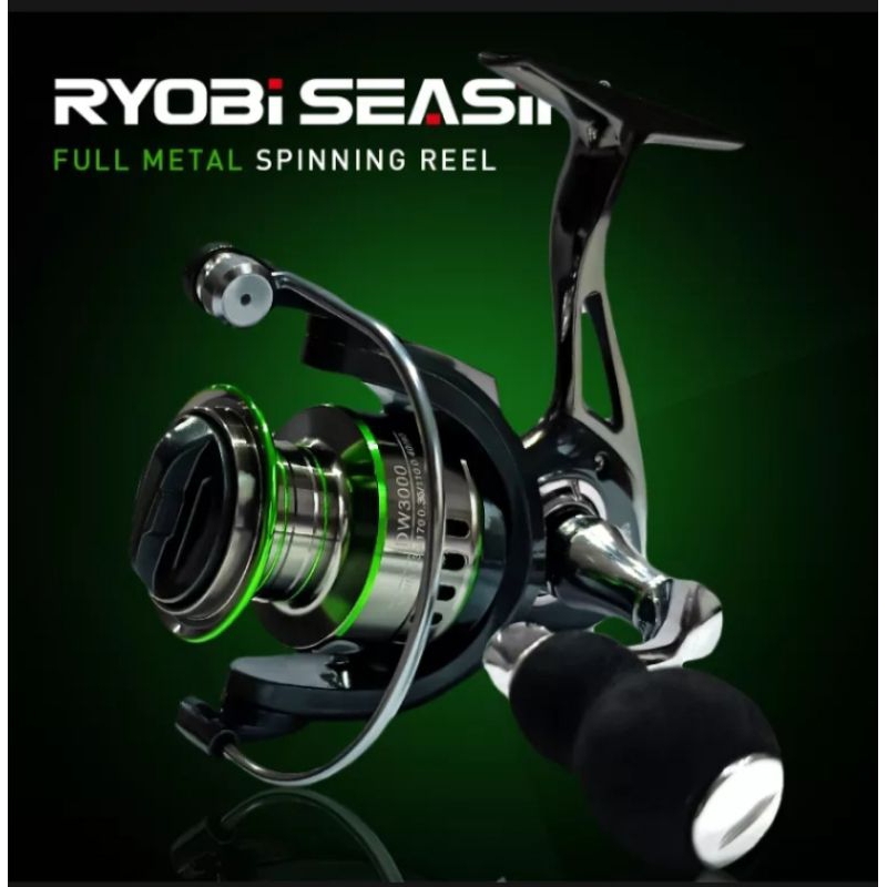 Reel Ryobi SEASIR DW5000....Free senar PE 2,5 (0,28mm) merk RADICAL SUMO