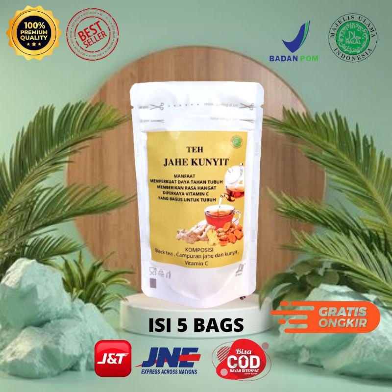 

TEH KUNYIT MENGHANGATKAN TUBUH ISI 5 BAG