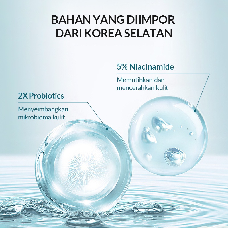 BIOAQUA 7X Ceramide Skincare Paket Repair Barrier Set With Moisturizer Cream/Hydrating Toner/Serum Wajah/Gentle Cleanser