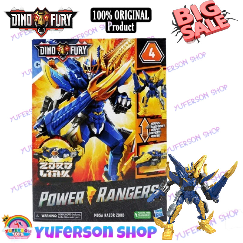 Power Rangers Mosa Razor Zord Dino Fury Zord Link No.4