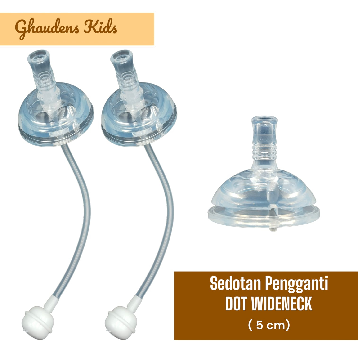 Sedotan/Straw Drink Untuk Botol PhilipsAvent Classic/Pigeon Wide Neck (Tanpa Botol)