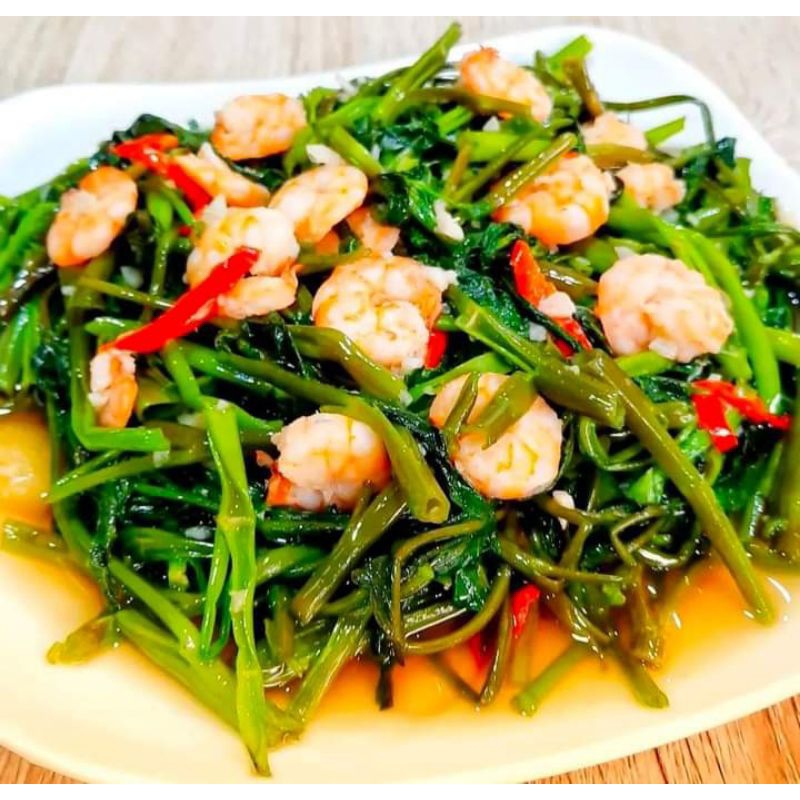 

SAYUR TUMIS KANGKUNG UDANG BUMBU ULEG