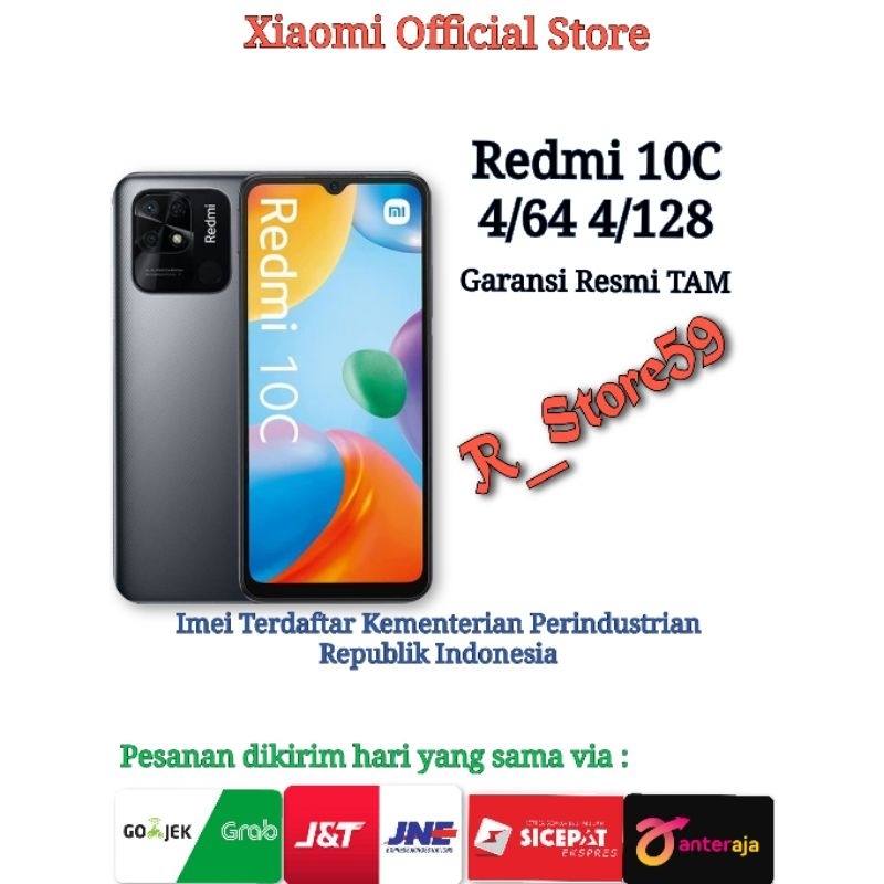Redmi 10C 4/64 4/128 Resmi