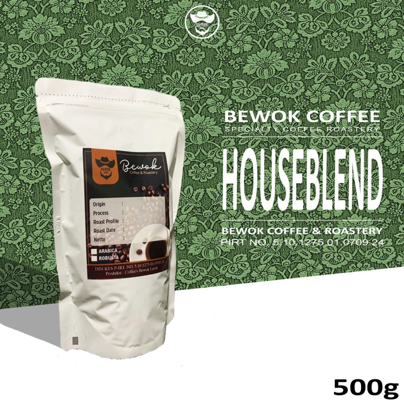 

Kopi Houseblend (Arabika dan Robusta) Gayo Kopi aceh 500gram