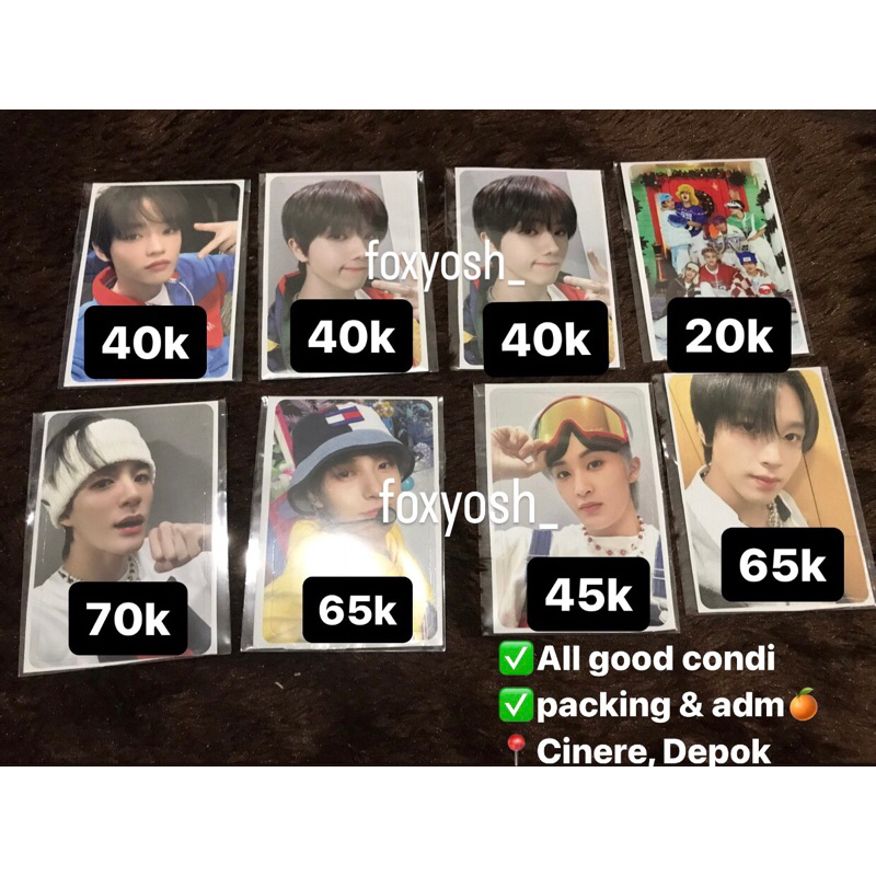 NCT Dream Special Photocard Candy Magazine