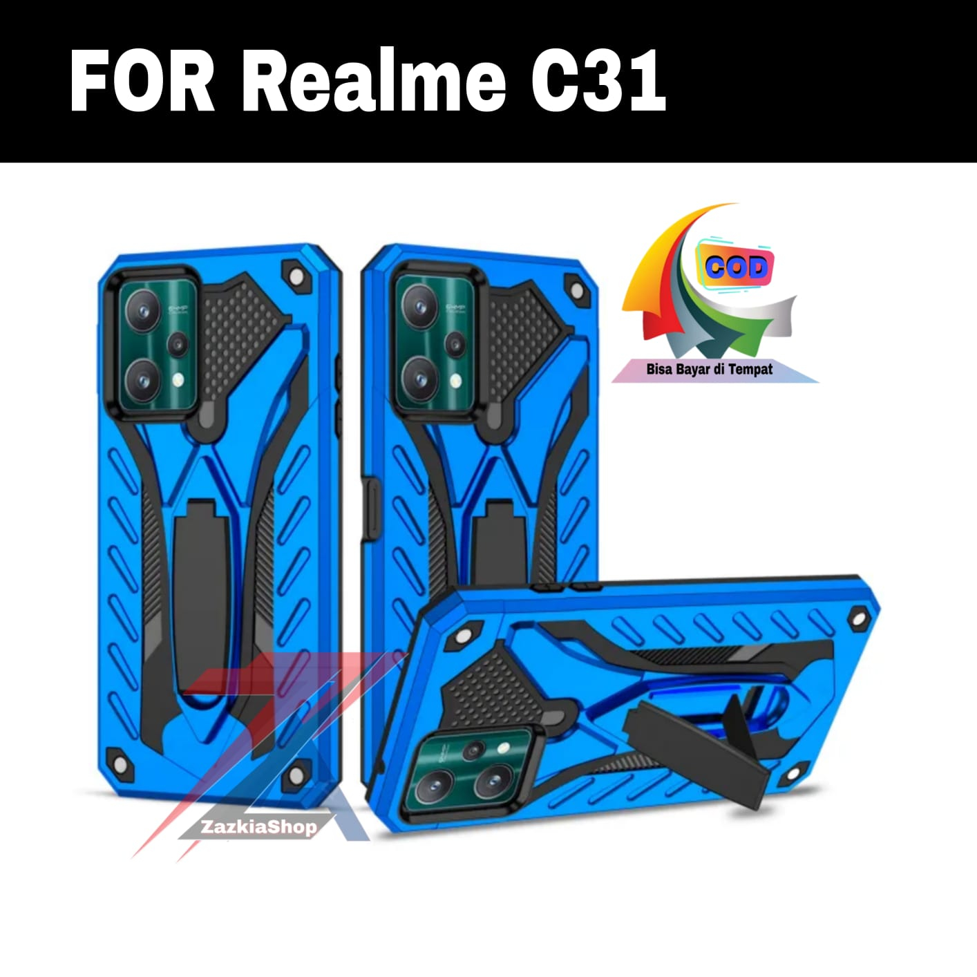 FOR (REALME C31) Casing/Hardcase Phantom Robot Kick Standing
