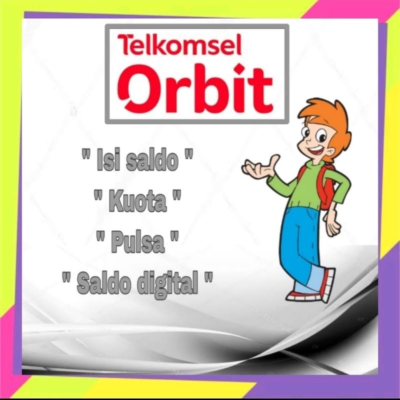Kartu Perdana  Kuota Orbit Bisa isa apa saja