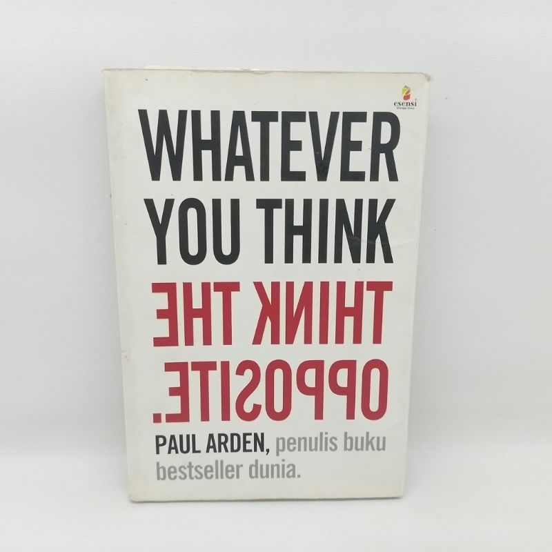 Buku Whatever You Think Think The Opposite - Paul Arden