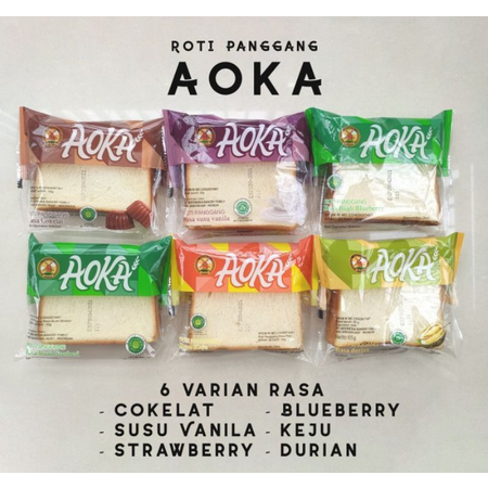 

[PGO] AOKA Roti Panggang Strawberry Roti Panggang Lembut Tersedia Bermacam Rasa aoka keju aoka roti gulung roti bakar roti