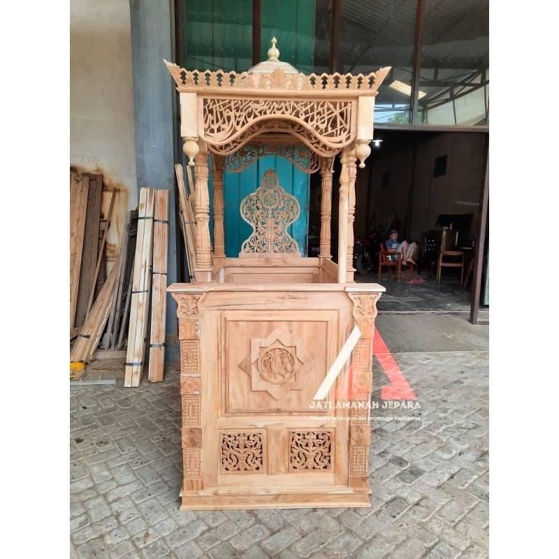mimbar masjid model terbaru, mimbar masjid minimalis, mimbar masjid untuk khutbah, mimbar masjid har