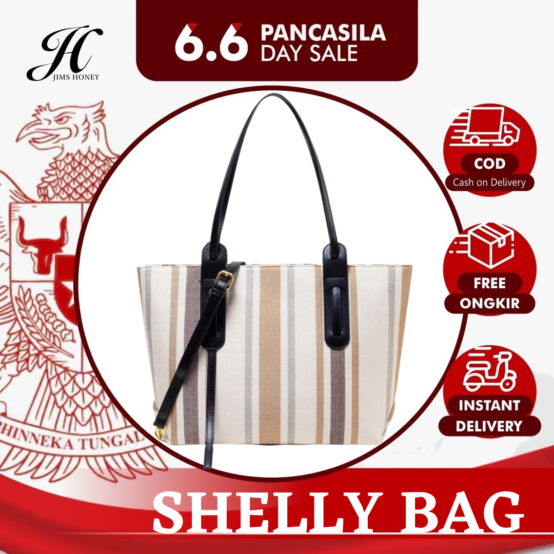 SHELLY TOTE BAG JIMS HONEY