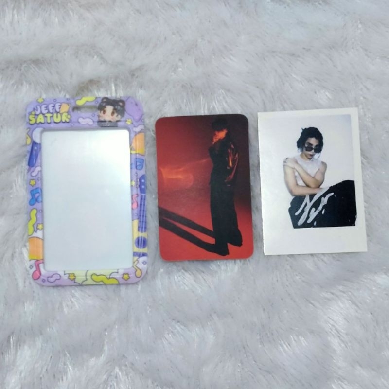 [TAKE ALL] Official Benefit Polaroid Loading U and Photocard Live on Saturn Jeff Satur