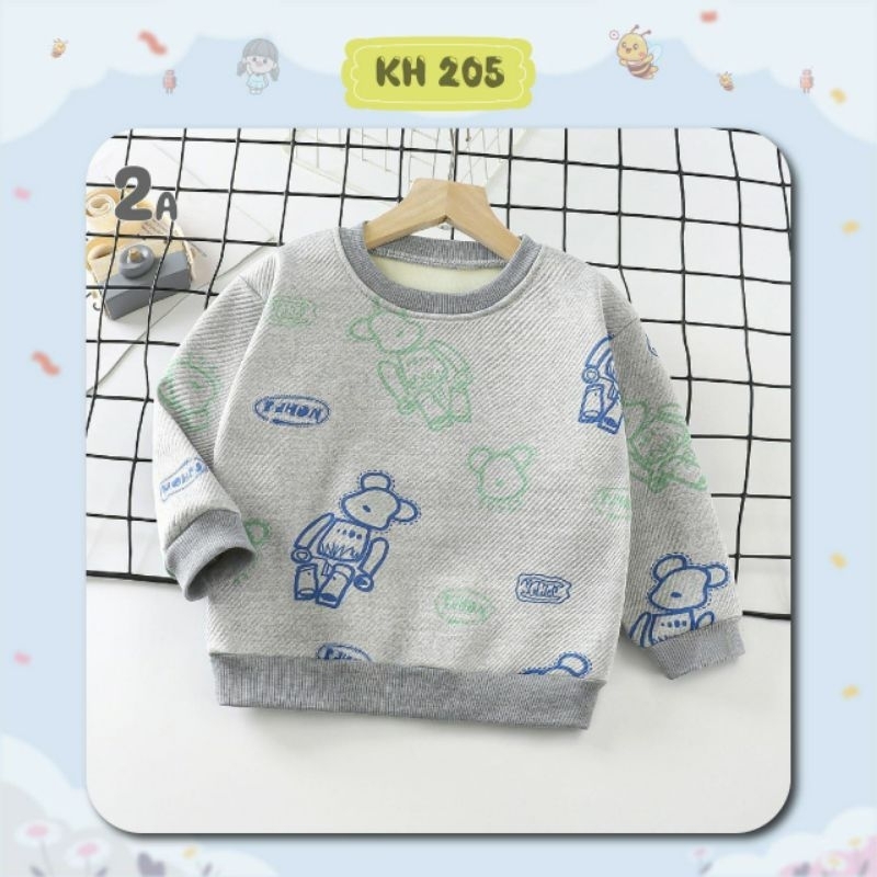 Sweater kh205 A / kh205 B - sweater anak